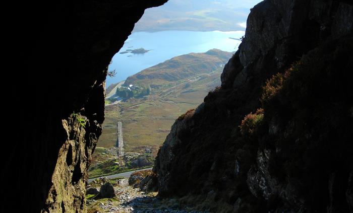 View to Bryn Elltyd
